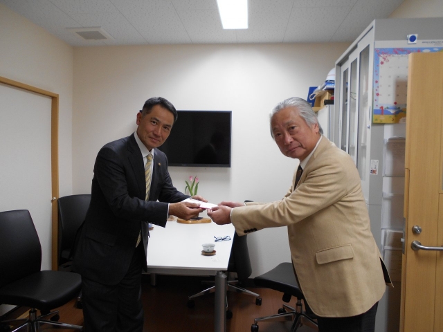 (株)風間建設工業様と宮代理事長