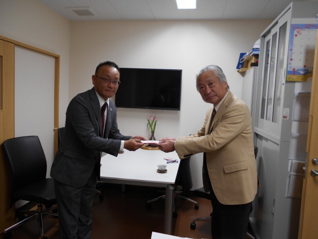 (株)風間建設工業様と宮代理事長