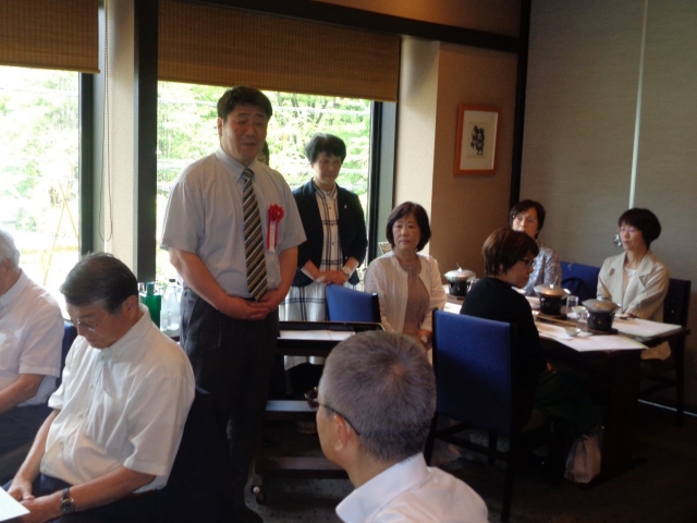 代表奥野さんの挨拶